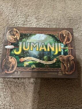Jumanji Board Game - Classic Adventure Game - Green